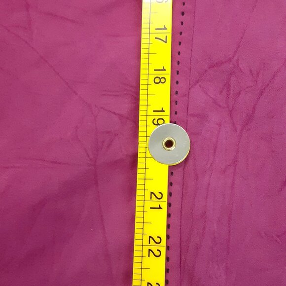 Courtnay Purple Stretch Blazer Size 14, Black Stitch Design, Long Sleeve. - Picture 7 of 9